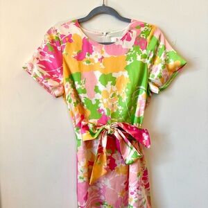 Julie Brown Patterned Dress